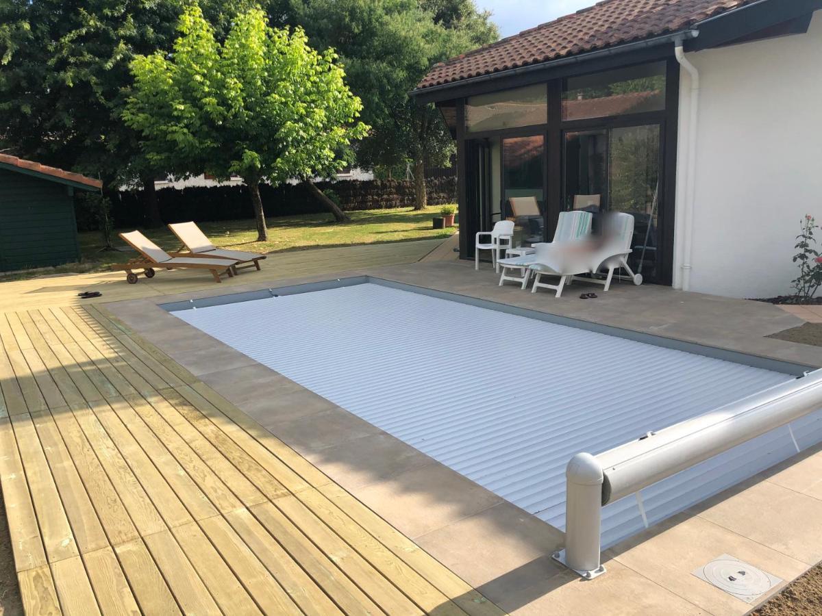 Maison Landaise Moderne Piscine Chauffee Spa Lit et Mixe Bagian luar foto